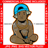 Gangster Baby Boy Diaper Shine Different Body Tattoo Gold Jewelry Money Cash Cap Hat Hip Hop Rap Plug Trap Street Hood Ghetto Thug Hustler Hustling Famous Hustle Rich Art Graphic Design Logo T-Shirt Print Printing JPG PNG SVG Vector Cut File