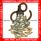 Plug Talk Cash Money Vacuume Hip Hop Rap Rapper Plug Trap Street Hood Ghetto Swag Thug Hustler Hustling Famous Hustle Baller Trapper Art Graphic Design Logo T-Shirt Print Printing JPG PNG SVG Vector Cut File
