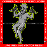 Money Talks Gangster Statue Thug Tattoos Devil Ski Mask Machine Guns Hip Hop Rap Rapper Plug Trap Street Hood Ghetto Swag Thug Hustler Hustling Famous Hustle Art Graphic Design Logo T-Shirt Print Printing JPG PNG SVG Vector Cut File