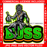 Boss Dripping Drip Greek Mythology Statue Zeus Gold Necklace Eyes Hip Hop Rap Rapper Plug Trap Street Hood Ghetto Swag Thug Hustler Hustling Famous Hustle Baller Trapper Quote Art Graphic Design Logo T-Shirt Print Printing JPG PNG SVG Vector Cut File