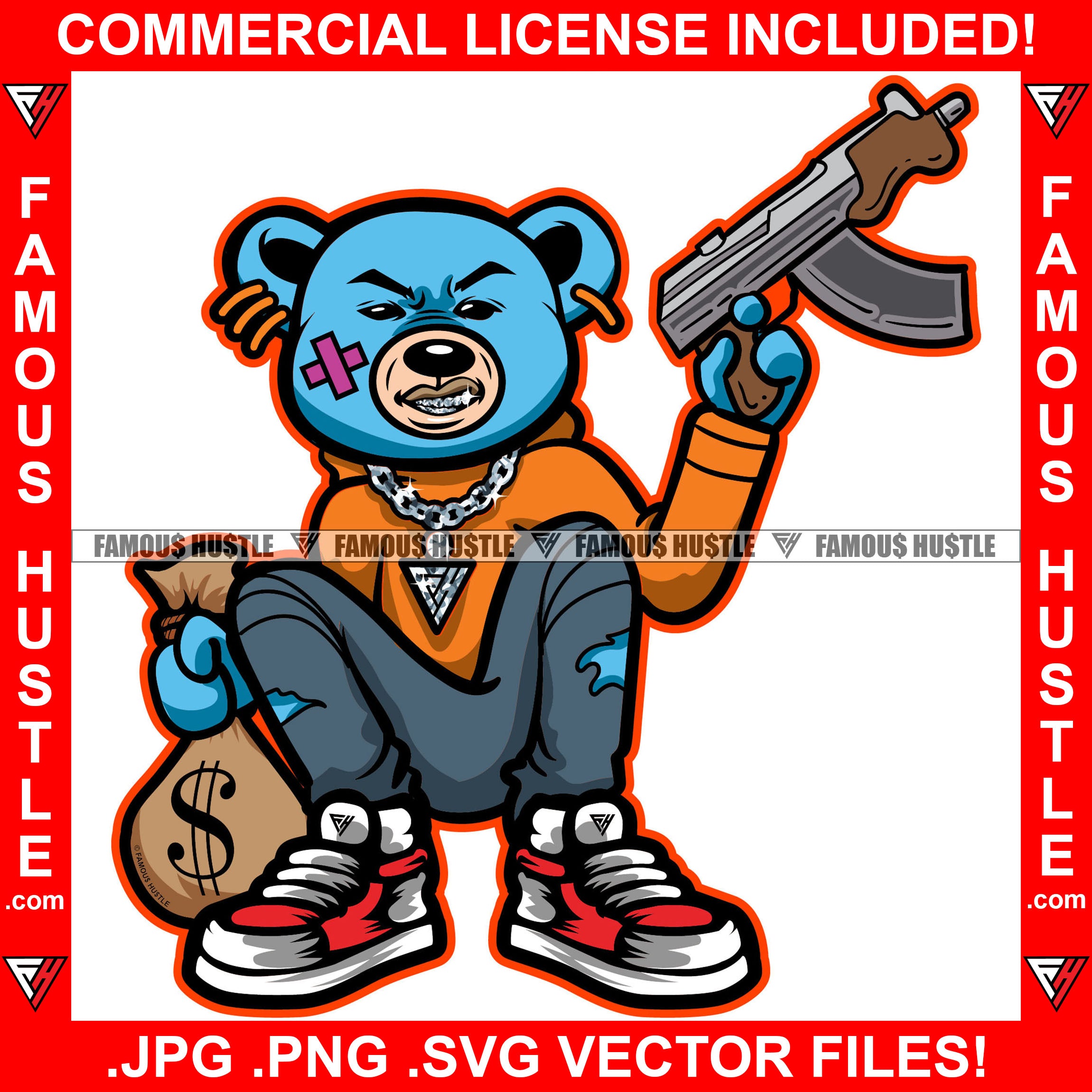 Gangsta Teddy Bear Flash Sales  benimk12tr 1691149990
