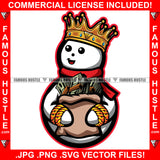 Big Dreams Famous Hustle King Happy Snowman Christmas Day Ready Gold Jewelry Cash Money Bag Hat Cap Hip Hop Rap Plug Trap Street Hood Ghetto Swag Thug Hustling Trapper Art Graphic Design Logo T-Shirt Print Printing JPG PNG SVG Vector Cut File