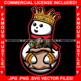 Big Dreams Famous Hustle King Happy Snowman Christmas Day Ready Gold Jewelry Cash Money Bag Hat Cap Hip Hop Rap Plug Trap Street Hood Ghetto Swag Thug Hustling Trapper Art Graphic Design Logo T-Shirt Print Printing JPG PNG SVG Vector Cut File