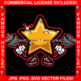Trap Star Cartoon Character Socket Plugin Shinny Sneakers Drugs Dealer Hip Hop Rap Rapper Plug Trap Street Hood Ghetto Swag Thug Hustler Hustling Famous Hustle Baller Trapper Art Graphic Design Logo T-Shirt Print Printing JPG PNG SVG Vector Cut File