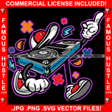 No Request Tape Recorder Singing Walking Sneakers Cap Hip Hop Rap Rapper Plug Trap Street Hood Ghetto Swag Thug Hustler Hustling Drip Famous Hustle Art Graphic Design Logo T-Shirt Print Printing JPG PNG SVG Vector Cut File