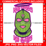 No Face No Case Gangster Ski Mask Halo Machine Guns Gang Member Hip Hop Rap Rapper Plug Trap Street Hood Ghetto Swag Thug Hustler Hustling Flex Drip Famous Hustle Quote Art Graphic Design Logo T-Shirt Print Printing JPG PNG SVG Vector Cut File