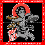 Trap Life Gangster Angel Wings Statue Machine Guns Gold Necklace Hip Hop Rap Rapper Plug Trap Street Hood Ghetto Swag Thug Hustler Hustling Flex Drip Boss Famous Hustle Quote Art Graphic Design Logo T-Shirt Print Printing JPG PNG SVG Vector Cut File