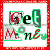 Get Money Making Headlines Torn Newspaper Hip Hop Rap Rapper Plug Trap Street Hood Ghetto Swag Thug Hustler Hustling Famous Hustle Baller Trapper Art Graphic Design Logo T-Shirt Print Printing JPG PNG SVG Vector Cut File
