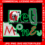 Get Money Making Headlines Torn Newspaper Hip Hop Rap Rapper Plug Trap Street Hood Ghetto Swag Thug Hustler Hustling Famous Hustle Baller Trapper Art Graphic Design Logo T-Shirt Print Printing JPG PNG SVG Vector Cut File