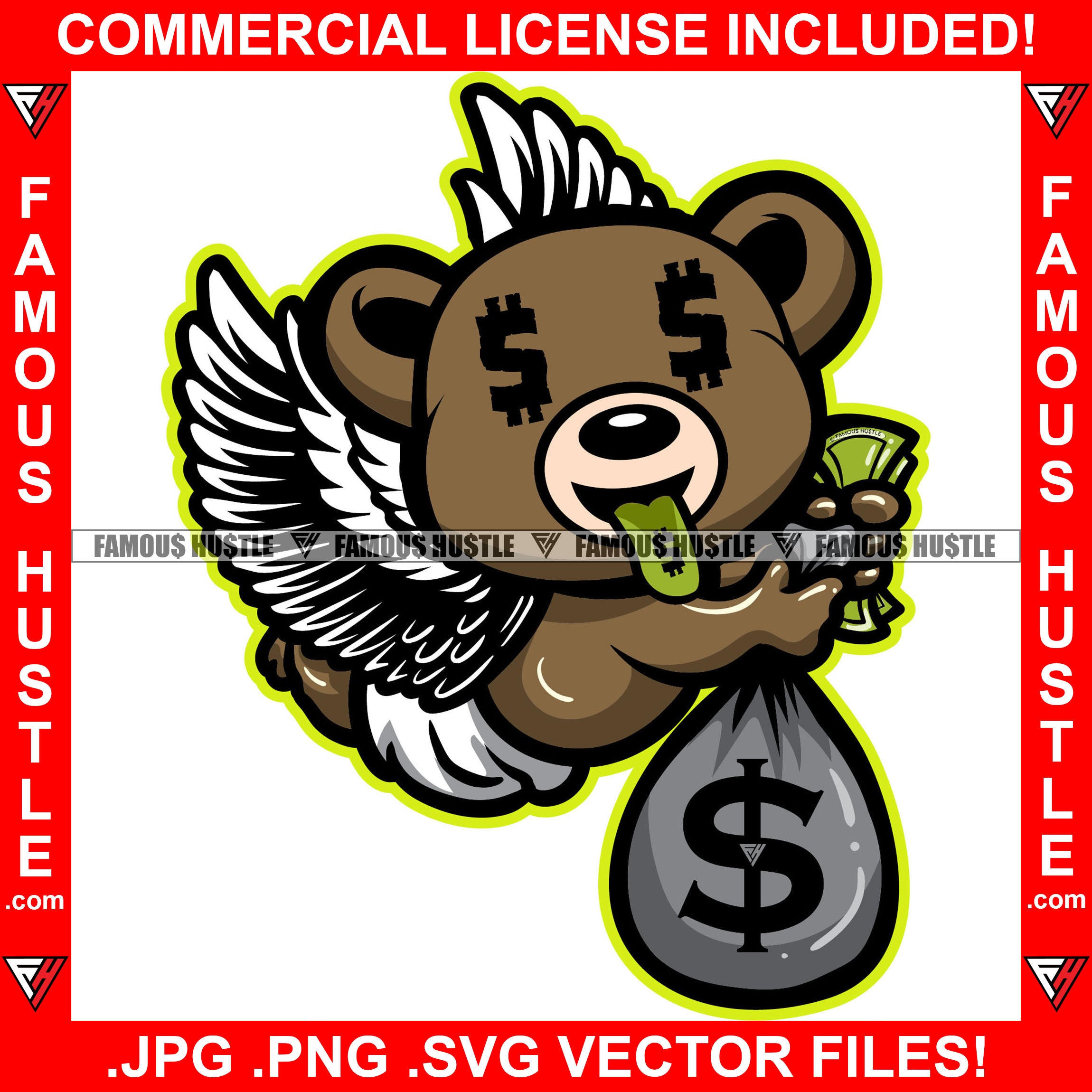 Gangster Bear PNG Picture Bear Gangster Animal Gangster Tattoo PNG  Image For Free Download