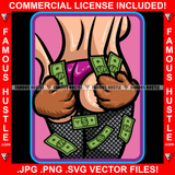 Sexy Woman Booty Bumb Teddy Bear Hands Cash Money Raining Tattoo Girl Lady Hip Hop Rap Plug Trap Hood Ghetto Thug Hustler Hustling Famous Hustle Art Graphic Design Logo T-Shirt Print Printing JPG PNG SVG Vector Cut File