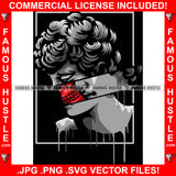 Angel Statue Split In Half Red Skull Teeth Dripping Retro Vintage Tattoo Hip Hop Rap Hustler Boss Drip Plug Trap Hood Thug Gang Street Mafia Mob Ghetto Cartoon Famous Hustle Quote Art Graphic Design Logo T-Shirt Print Printing JPG PNG SVG Vector Cut File
