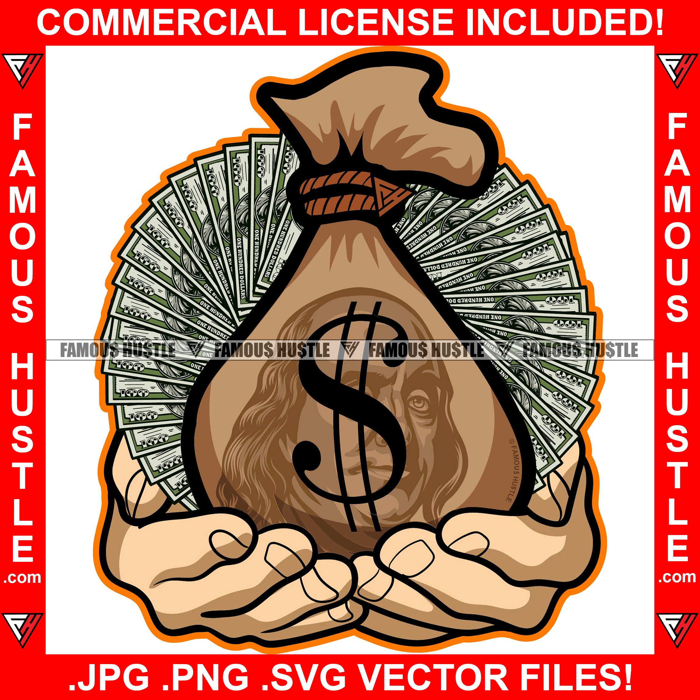 They Love Me In The Streets Cash Money In White Hands Hip Hop Rap Rapp ...