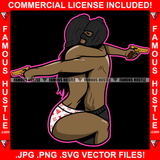 Thug Love Naked Black Women Men Hug Gold Guns Pointing Gangster Thug Hip Hop Rap Drip Swag Plug Trap Hood Thug Street Tattoo Cartoon Character Ghetto Art Graphic Design Logo T-Shirt Print Printing JPG PNG SVG Vector Cut File