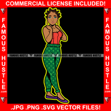 Behind Every Successful Women Is Herself Sexy Gangster Girl Female Gold Earrings Hip Hop Rap Plug Trap Street Hood Ghetto Swag Thug Hustler Hustling Famous Baller Trapper Art Graphic Design Logo T-Shirt Print Printing JPG PNG SVG Vector Cut File